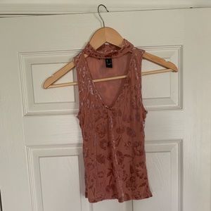Velvet top